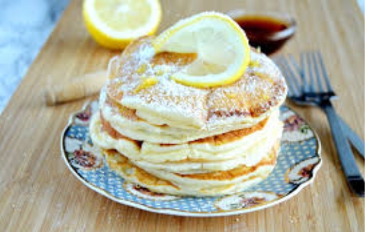 Ultra Moist Lemon Ricotta Pancakes - Del&#39;s cooking twist